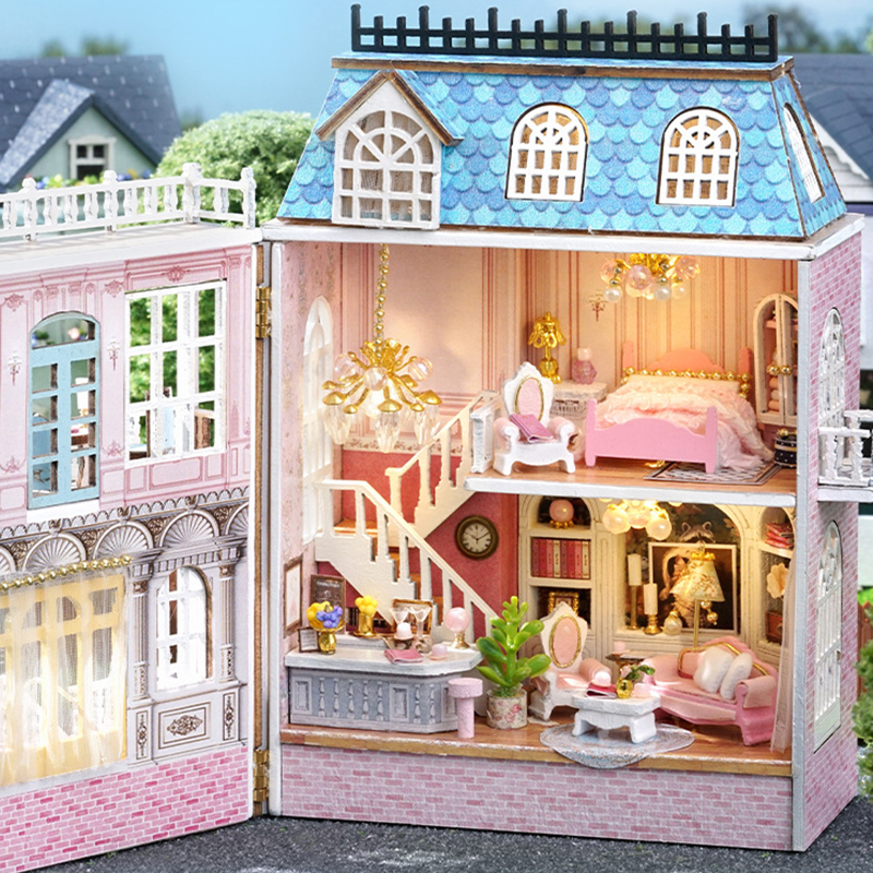 Diy Mini Wooden Dollhouse With - Philodendron Pink Princess review and price