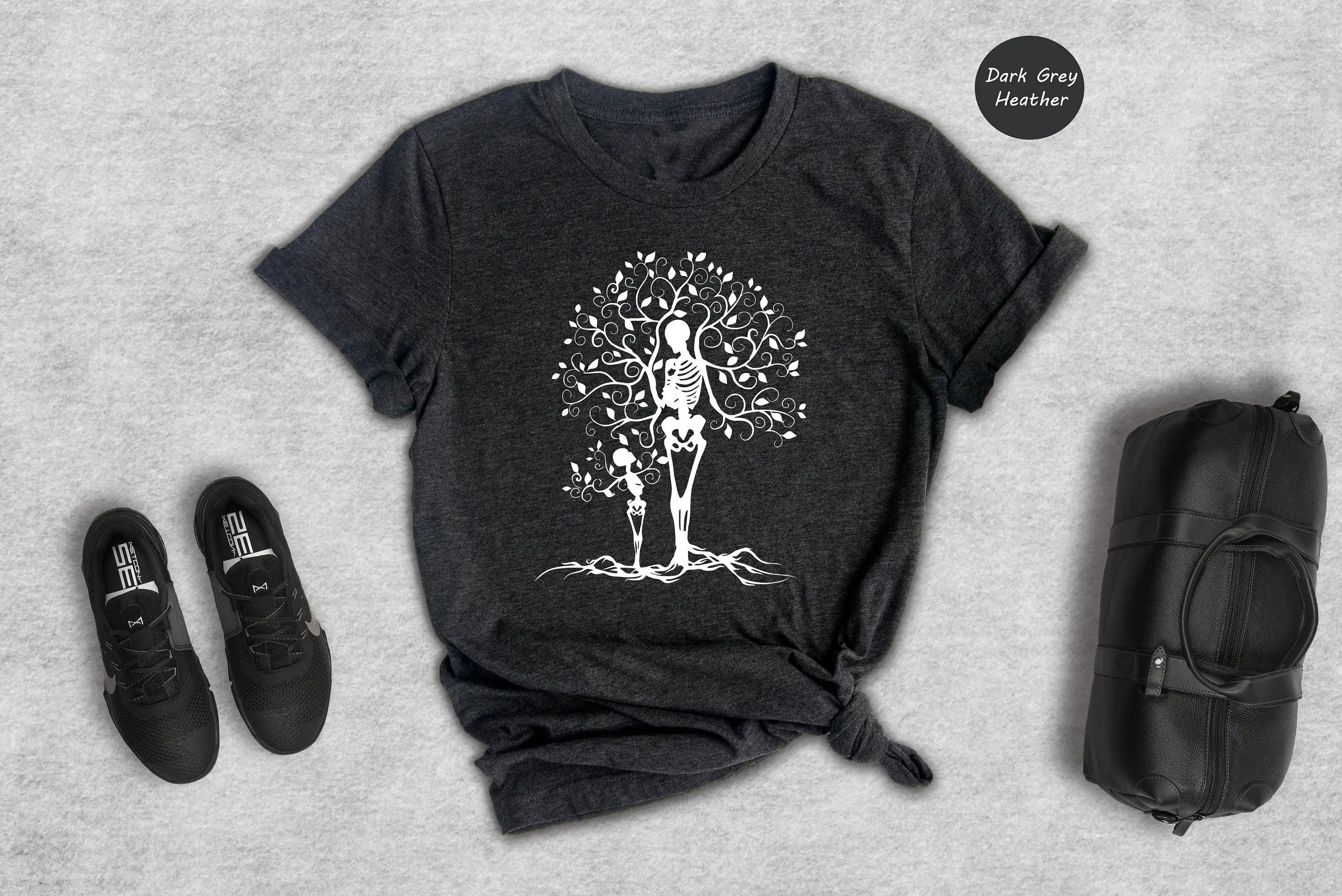 Skeleton Parent Tree T Shirt P - Parent Of Plant review and price