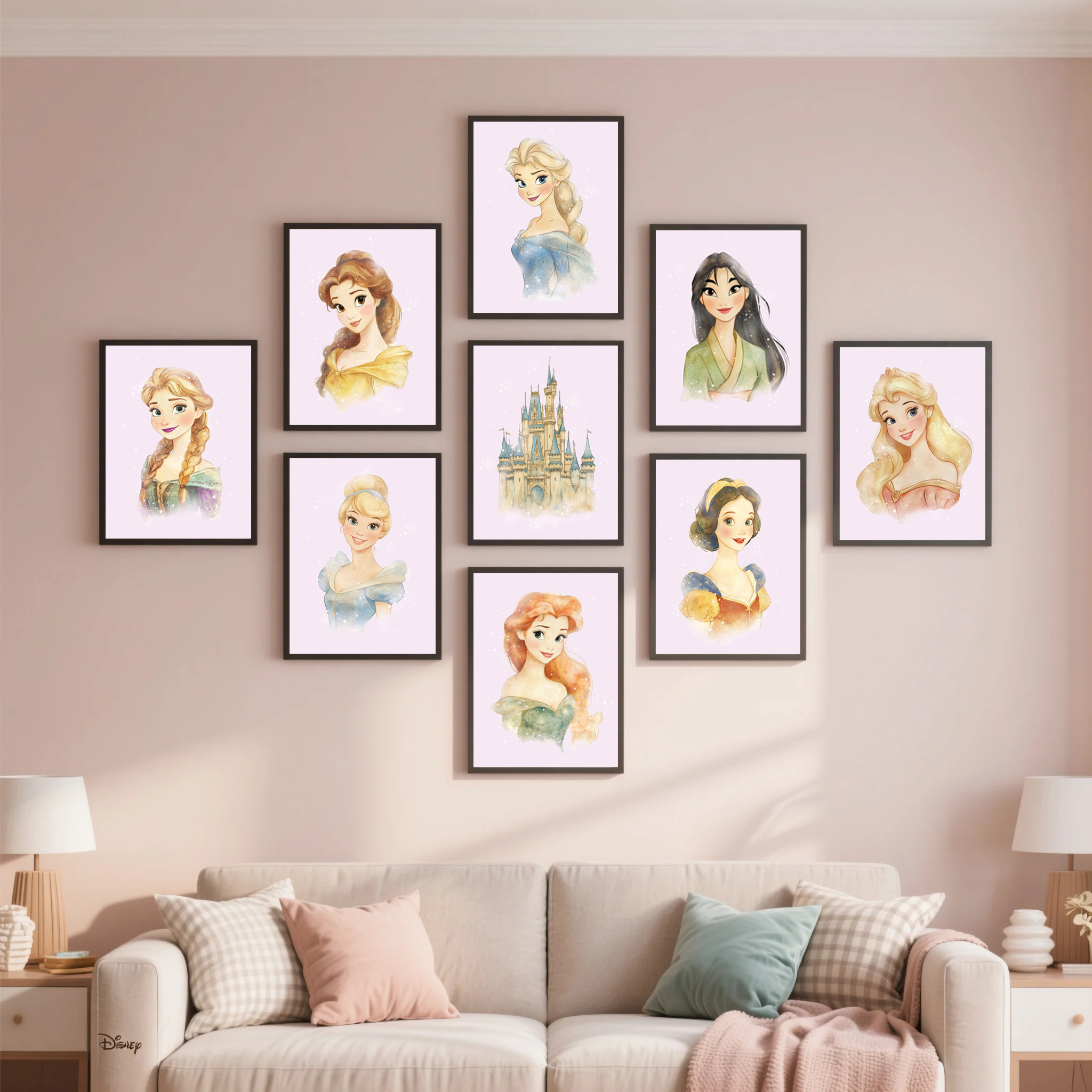 Pink Princess Castle Wall Art  - Philodendron Pink Princess review and price