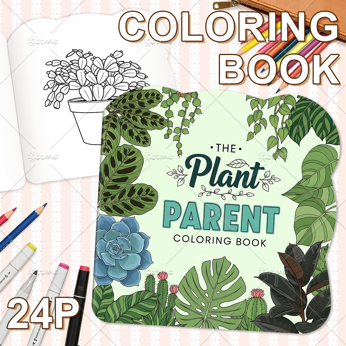 THE Plant PARENTE Coloring Boo - Parent Of Plant review and price